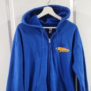 Nickelodeon Thundermans Undercover Blue Zip Up Hoodie [Adult L]